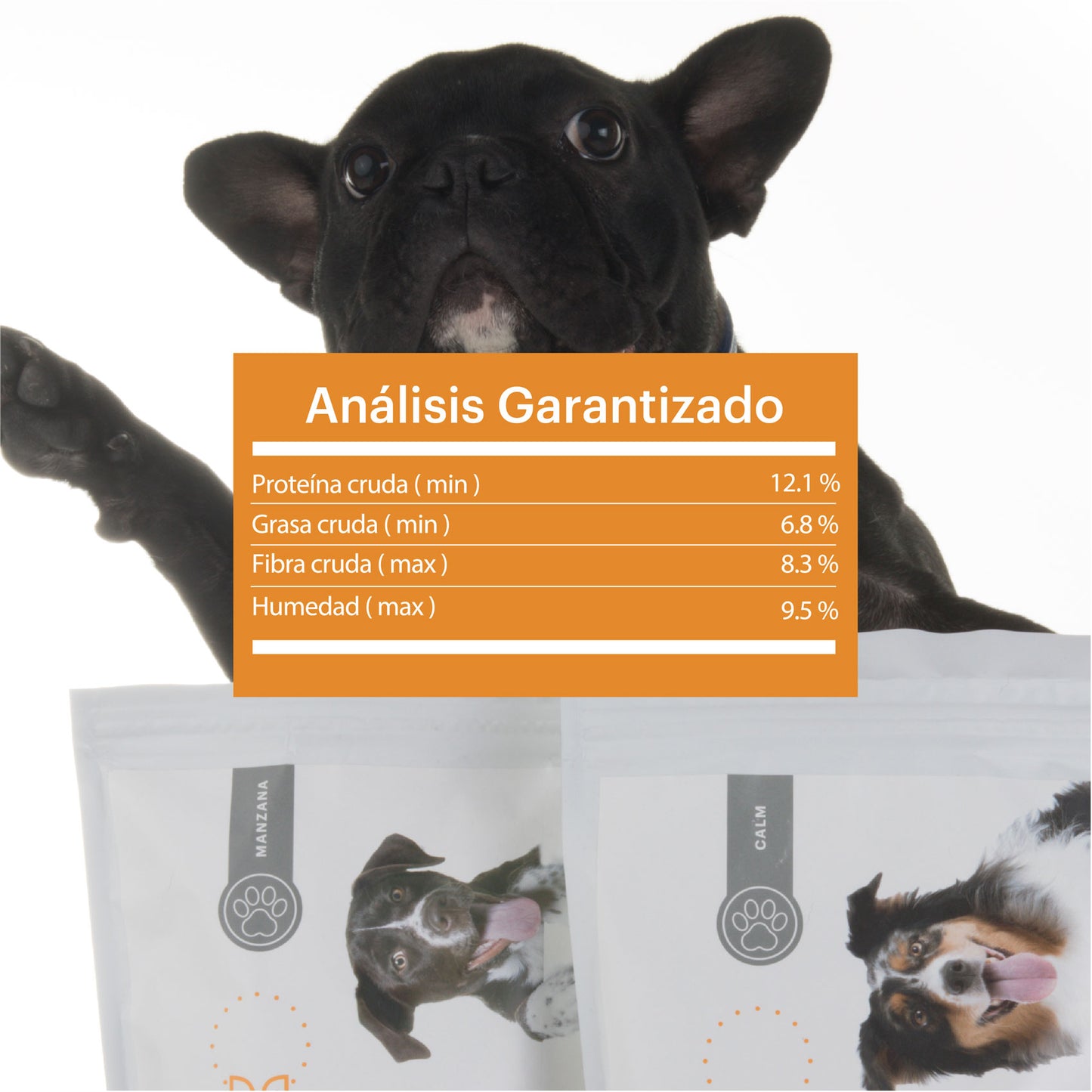 Sesen snacks para perros sabor manzana