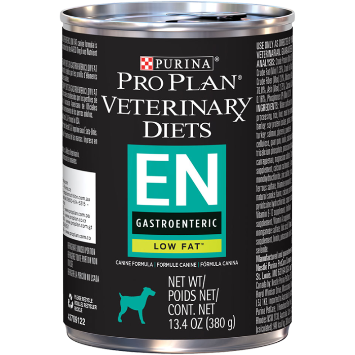 Purina Pro Plan perro adulto Gastroenteric Low Fat lata de 377 g