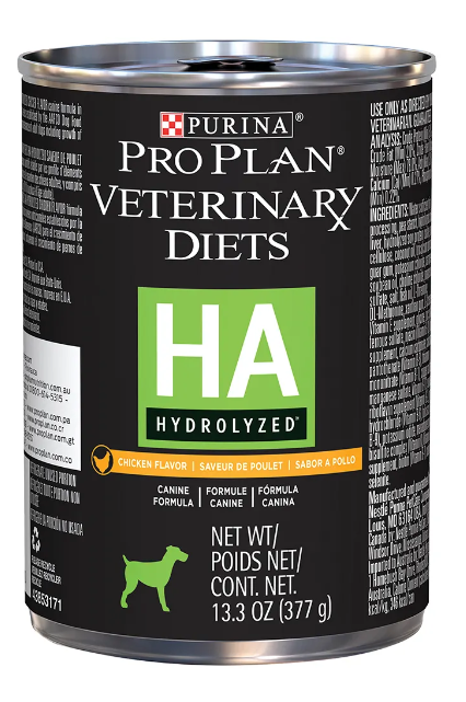 Purina Pro Plan perro adulto alergia alimentaria HA lata de 377 g