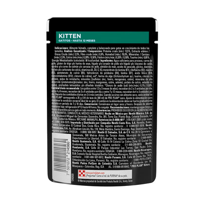 Purina Pro Plan gatito kitten sobre de 85 g