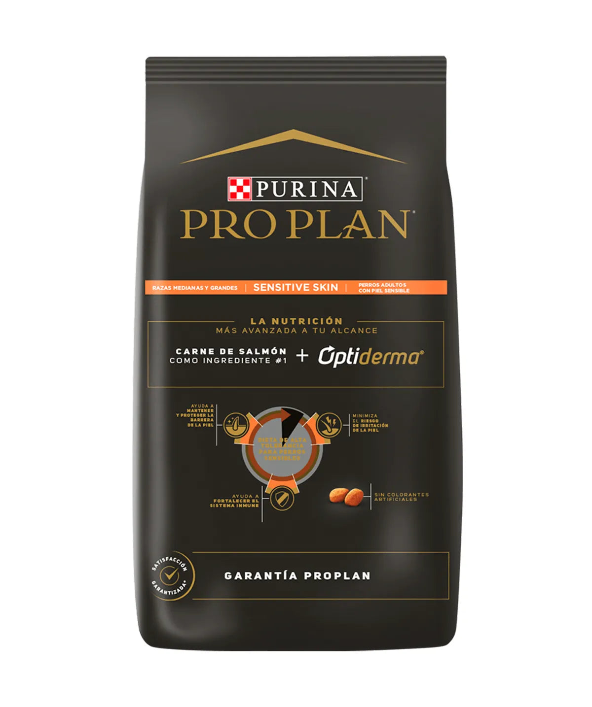 Purina Pro Plan perro adulto sensitive skin raza mediana y grande