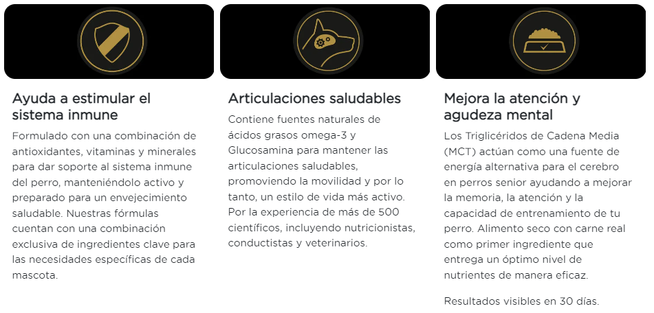 Purina Pro Plan perro adulto senior raza mediana y grande