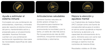 Purina Pro Plan perro adulto senior paquete de 10 sobres