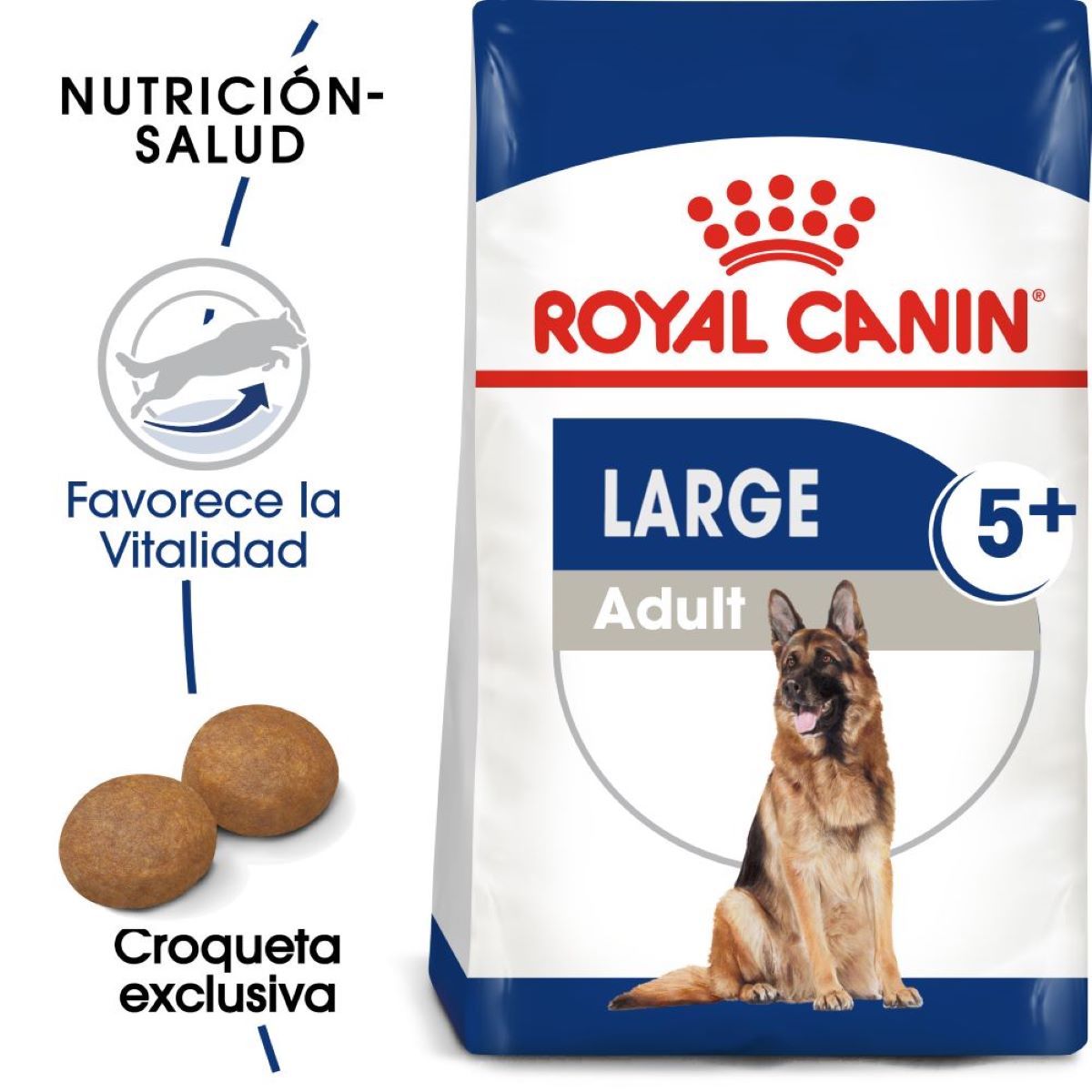 Royal canin, SHN, Large Adult +5