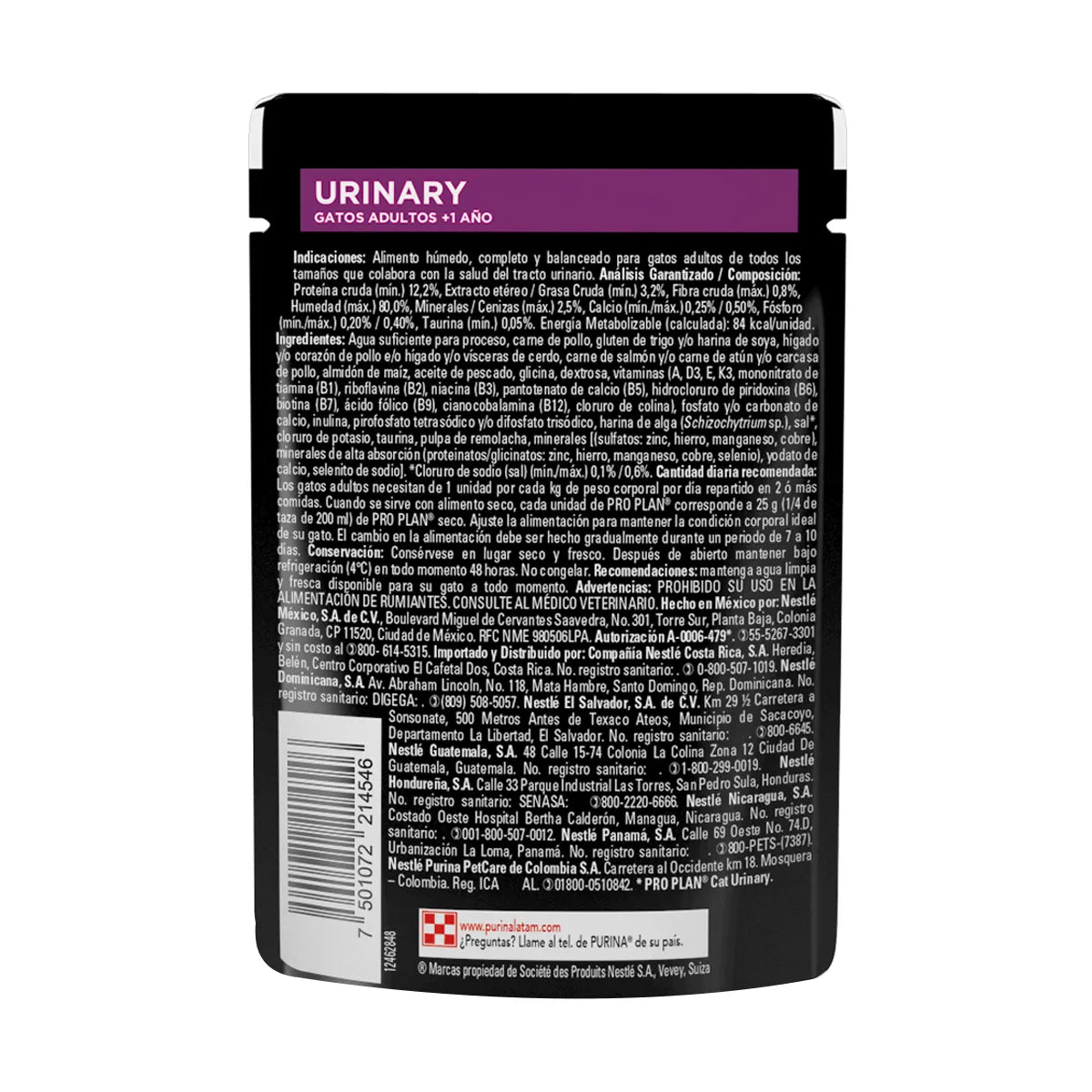Purina Pro Plan gato urinary sobre de 85 g
