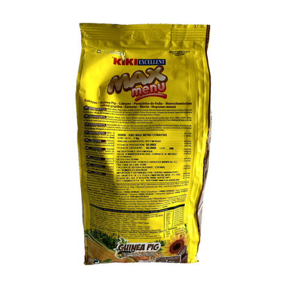 Kiki max menu guinea pig cobaya 1 KG