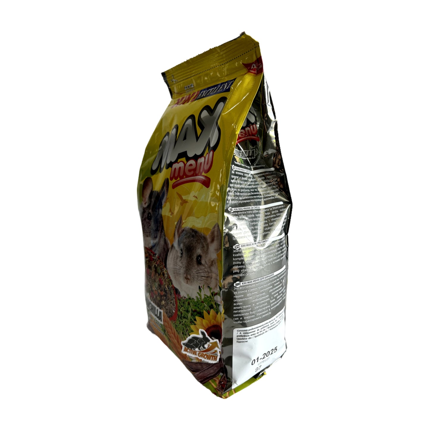 Kiki max menu chinchillas 800 GR