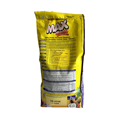 Kiki max loros y cotorras 2 KG