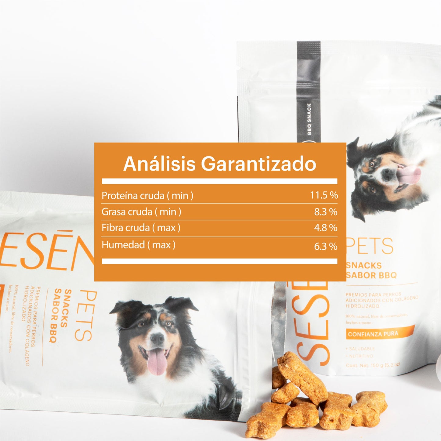 Sesen snacks para perro sabor BBQ