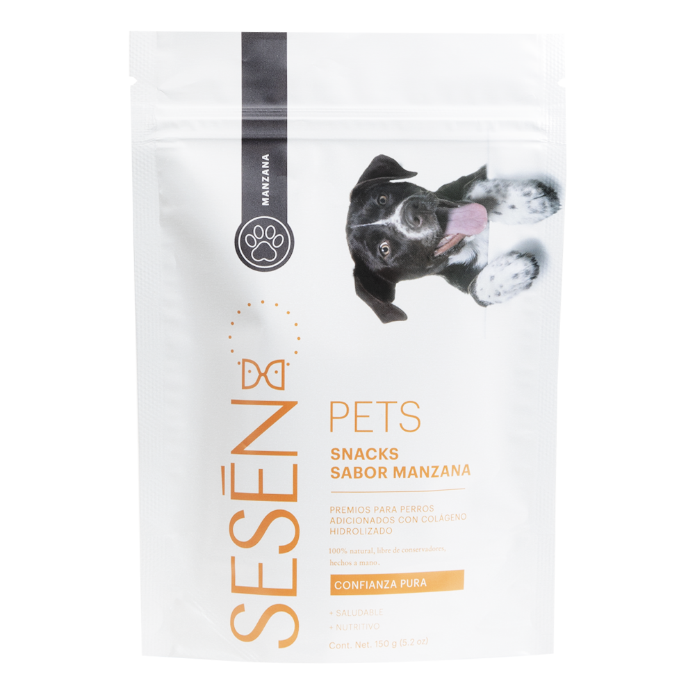 Sesen snacks para perros sabor manzana