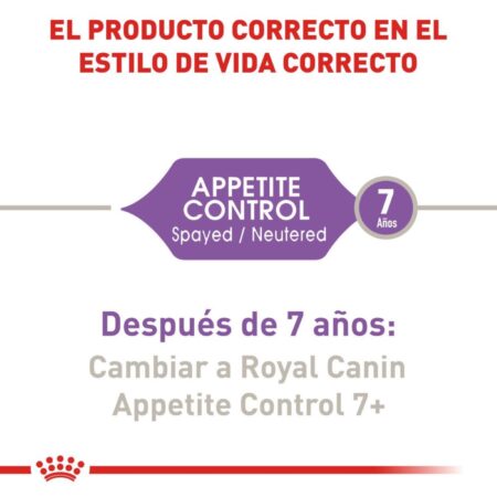 Royal canin, FCN, Appetite Control Spayed/Neutered - Imagen 3