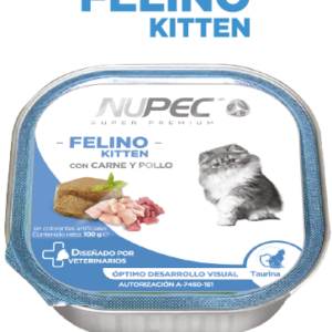 Nupec Felino Kitten Paquete de 16 latas de 100g cada una